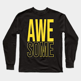 Awesome, Cute Golden Long Sleeve T-Shirt